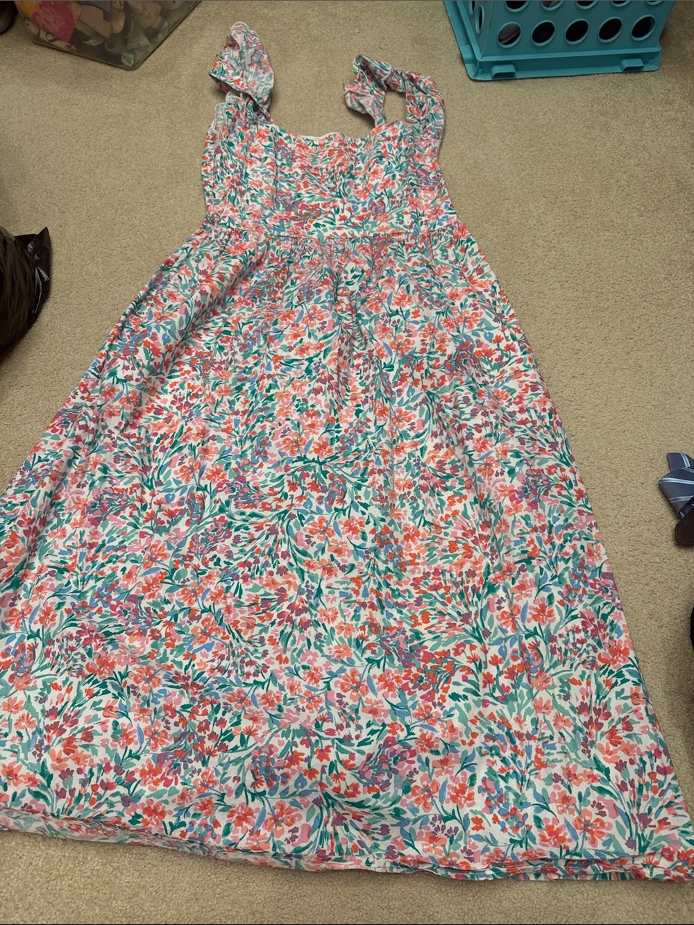 Jcrew spring floral dress